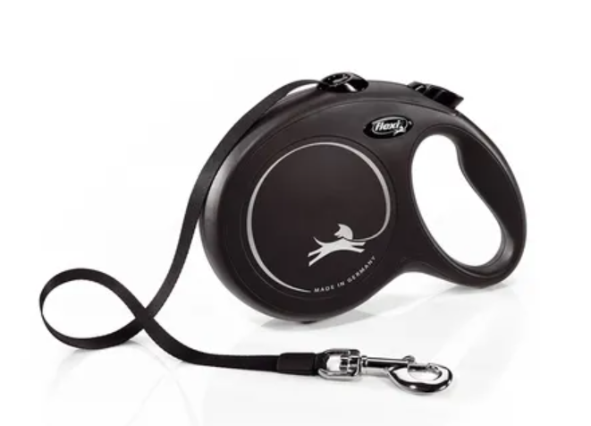 Flexi Rollijn Black Design Tape – Sort - 5 m - Op til 50 kg