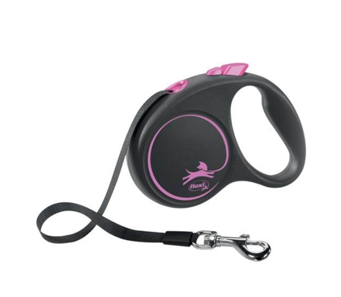 Flexi Rollijn Black Design Tape - Rosa - 5 m - Op til 50 kg